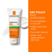 La Roche-Posay Anti-Shine Mattifying Face Sunscreen, Anthelios Dry Touch Anti-Shine Sunscreen Broad Spectrum SPF 60 with Silica, Vitamin E & Perlite, Oil Free, Non Greasy, Oxybenzone Free, Paraben Free, Travel Size, Dermatologist Recommended, 50ml