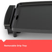 BLACK+DECKER Electric Griddle with Removable Temperature Probe, Indoor Grill, Pancake Griddle, Black, GD1810BC 🍁 All In One Marketplace Canada