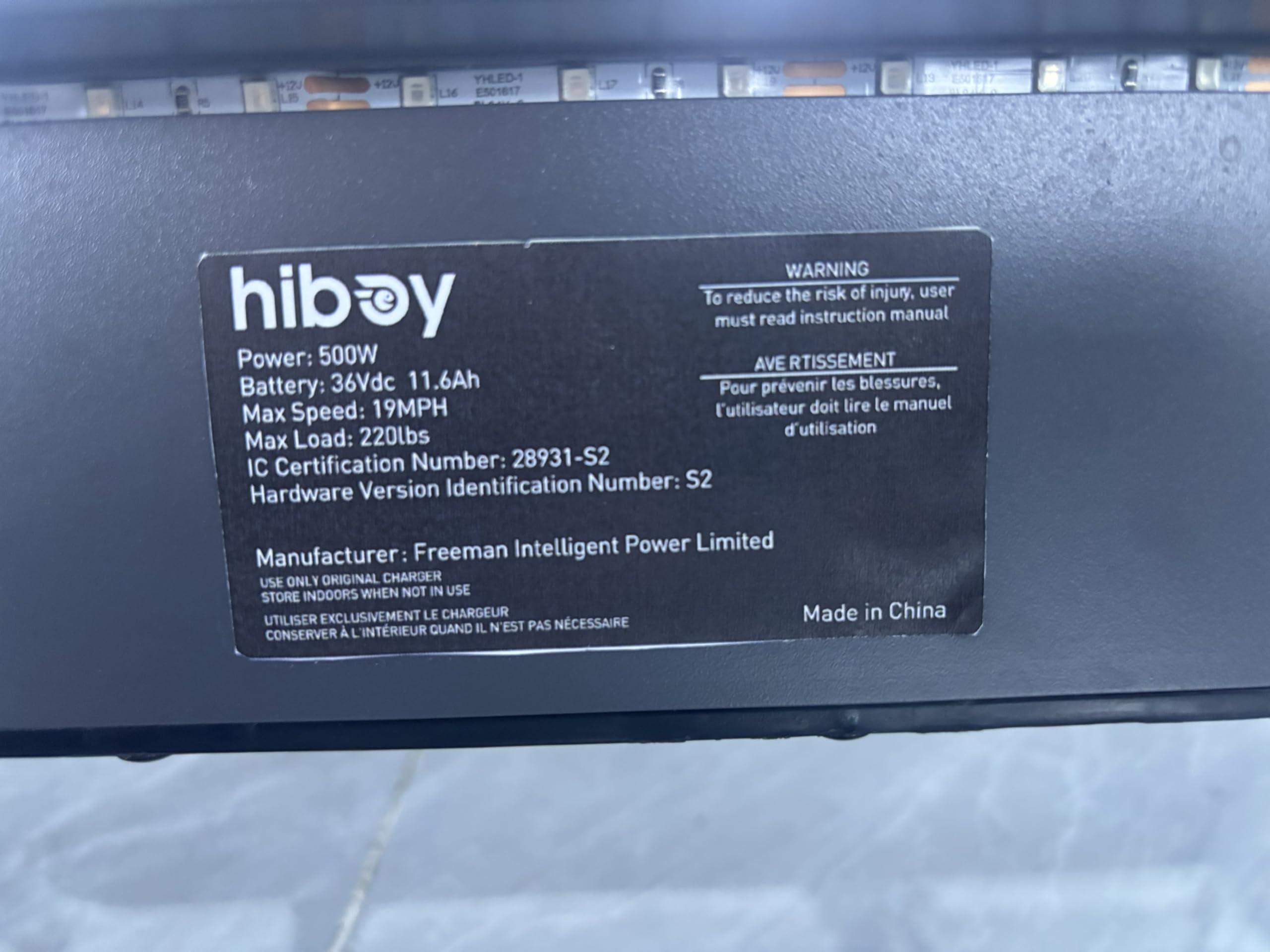 Hiboy S2 Pro Electric Scooter, 500W Powerful Motor, 10