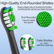 Replacement Brush Heads for Philips Sonicare Electric Toothbrush, Fit Plaque Control, Gum Health, FlexCare, HealthyWhite, Essence+ and EasyClean, 12 Pack (Black) 🍁 All In One Marketplace Canada