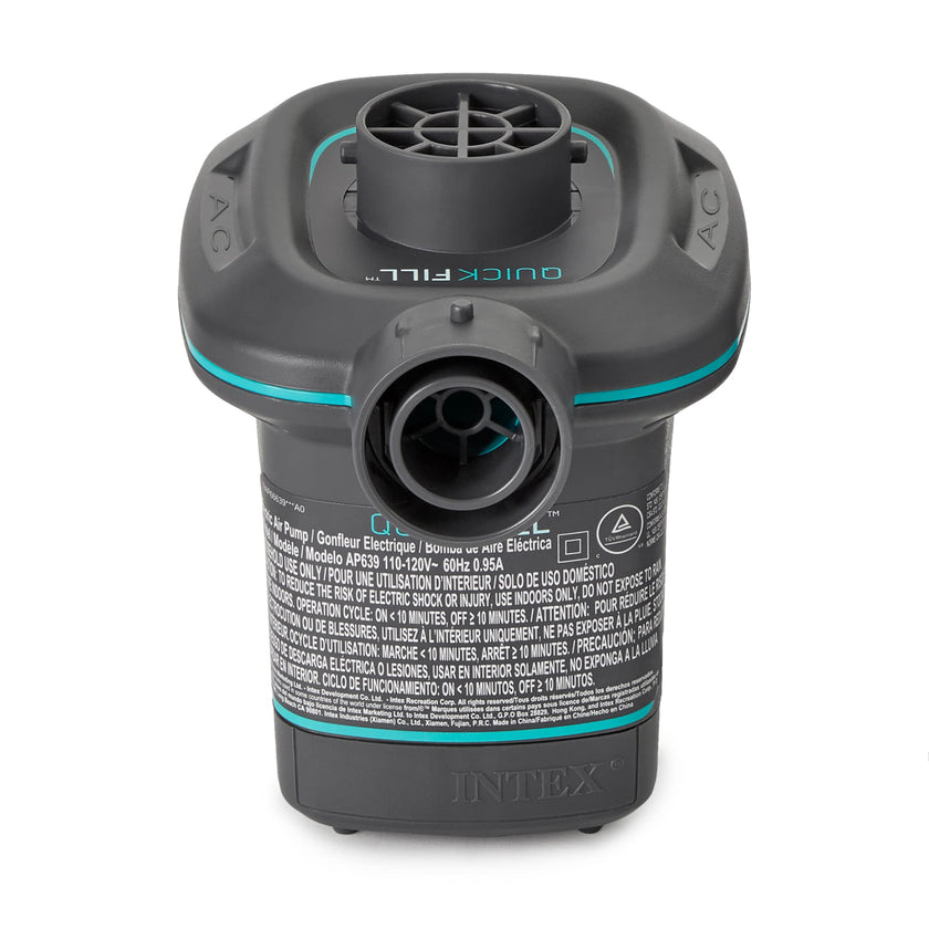 Intex Quick-Fill Ac Electric Air Pump, 110-120V, Max. Air Flow 21.2Cfm, Black 🍁 All In One Marketplace Canada
