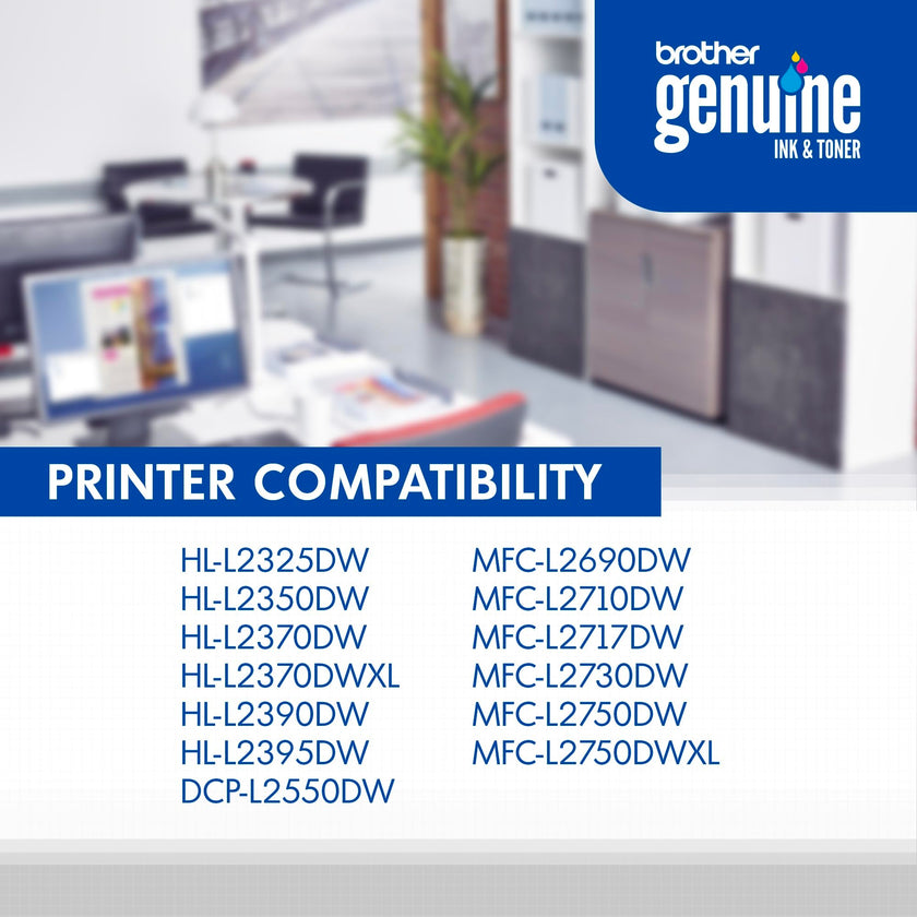 Brother Original TN730 High-Yield Black Toner Cartridge, Higher Yield for Value, Original Toner Replacement cartridges, for Brother Laser Printers HL-L2395DW, DCP-L2550DW, MFC-L2750DW, and More 🍁 All In One Marketplace Canada
