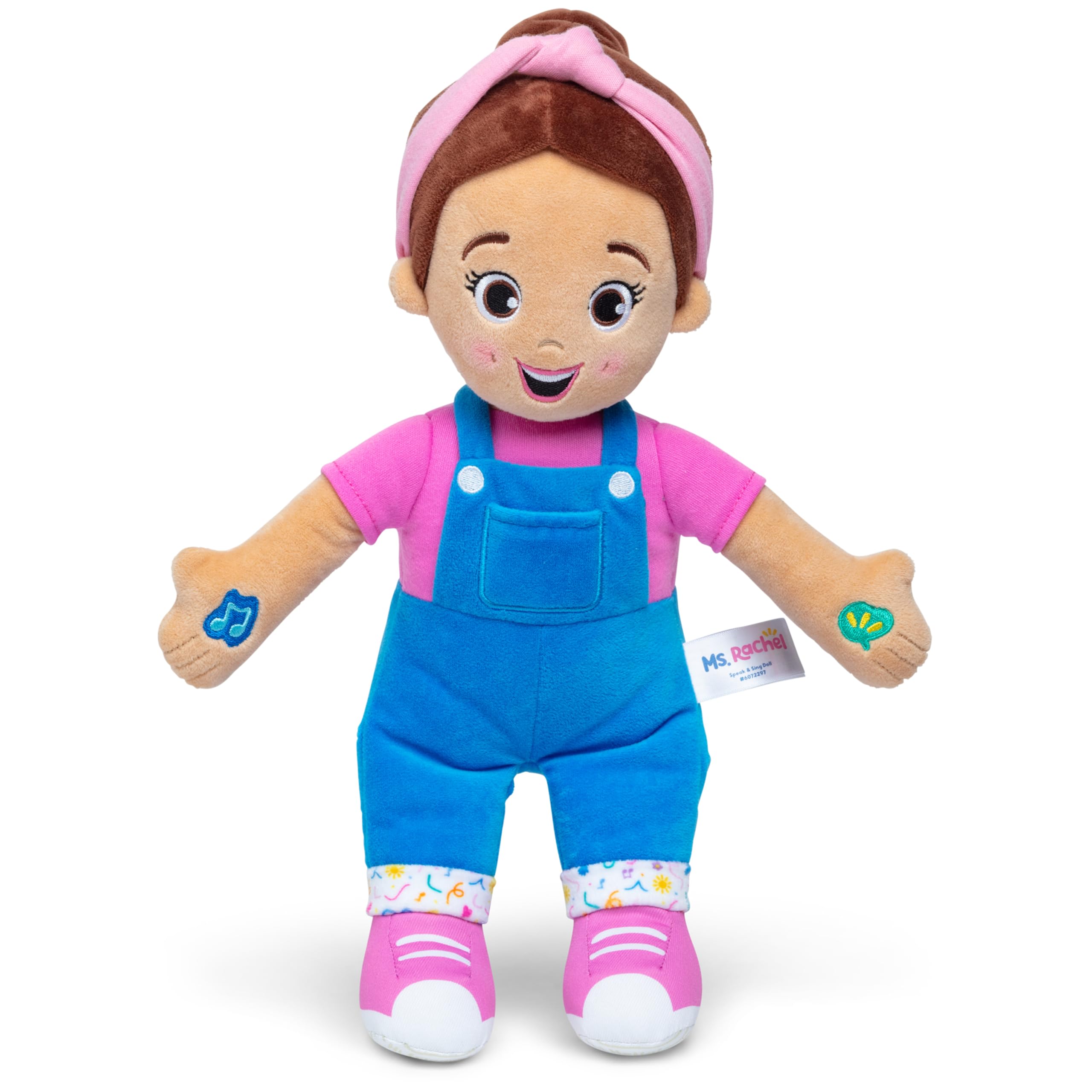 Ms. Rachel Official Speak & Sing Doll, 16” Tall Interactive Toy with 4 Songs & 16+ Phrases, Toddler Toys for Girls & Boys Ages 6 Months to 3+ Years 🍁 All In One Marketplace Canada