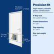 PetSafe 4-Way Locking Interior Cat Door - Tinted Privacy Door for Cat Litter Box or Pet Feeder, Built-in Door Lock, DIY Easy Install 🍁 All In One Marketplace Canada