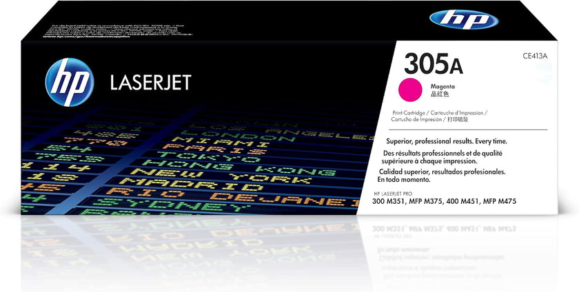 HP 305A (CE413A) Magenta Original LaserJet Toner Cartridge