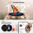 aeac Smart Watch for Women, AMOLED Ultra-Clear Screen Activity Trackers with Heart Rate/Sleep/SpO2 Monitor, Waterproof Fitness Smartwatch for iPhone/Samsung/Android（Pink Gold） 🍁 All In One Marketplace Canada