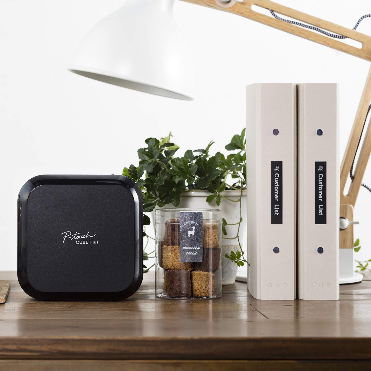 Brother PT-P710BT P-Touch Cube Plus: PC and Mobile Connectable Label Maker with Bluetooth Wireless Technology 🍁 All In One Marketplace Canada