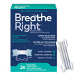 Breathe Right Nasal Strips, Extra Strength, Clear, Sensitive Skin, Drug-Free Snoring Solution & Nasal Congestion Relief Caused by Colds & Allergies, Nightly Sleep, 26 Count 🍁 All In One Marketplace Canada