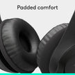 Logitech H390 Wired Headset for PC/Laptop, Stereo Headphones with Noise Cancelling Microphone, USB-A, in-Line Controls, Works with Chromebook - Black, 1 Pack 🍁 All In One Marketplace Canada