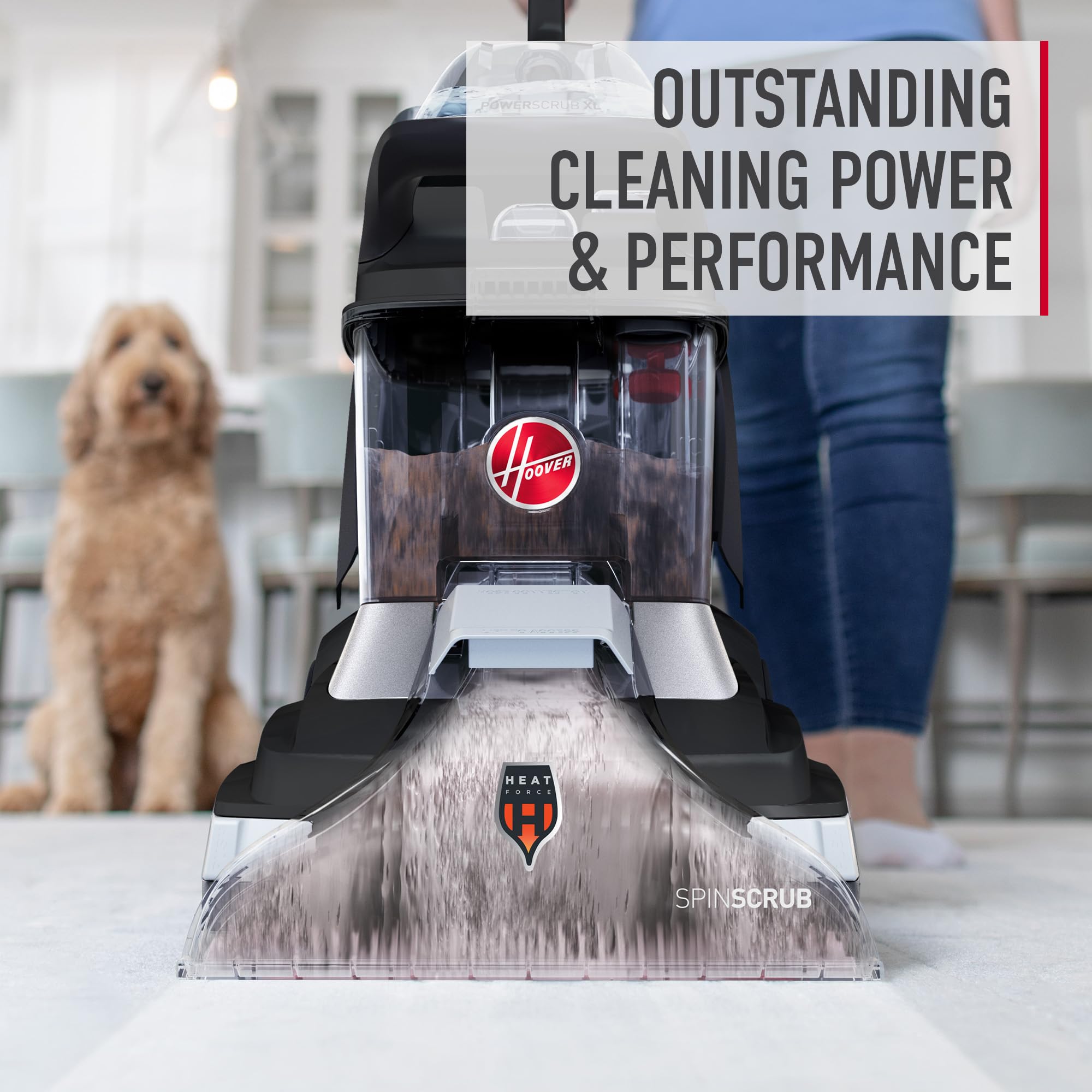 Hoover Pet Carpet Cleaner Solution, Tropical Breeze Scent, Deep Cleaning Carpet Shampoo, Eliminates Urine Stains & Odors, 64 oz, Compatible with Hoover Carpet Cleaner Machines, AH31925CA 🍁 All In One Marketplace Canada