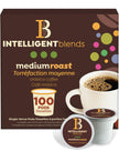 Intelligent Blends Medium Dark Roast Coffee Pods, 100 ct, Single Serve Pods – 100% Arabica Coffee, Compatible with Keurig K Cups Maker 🍁 All In One Marketplace Canada
