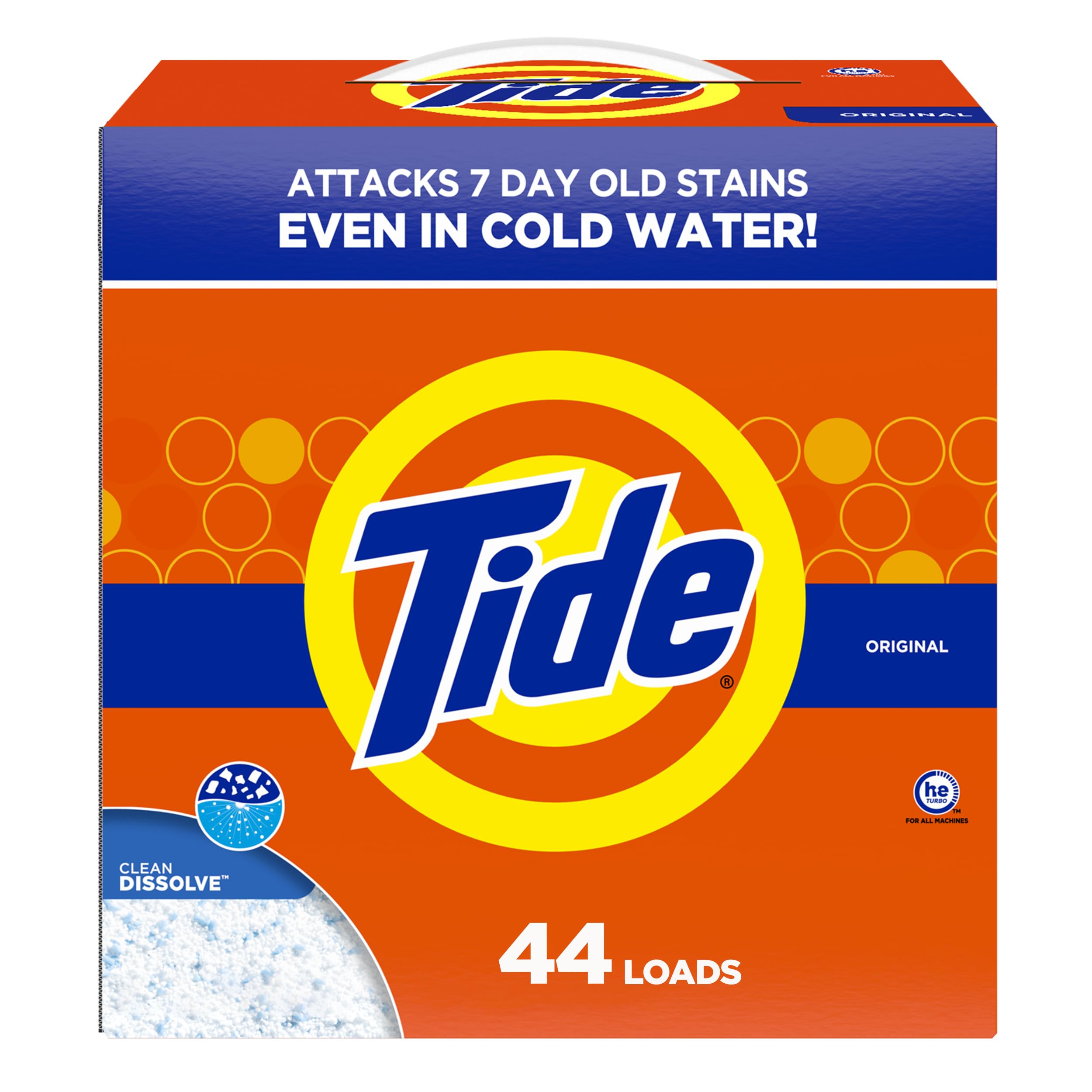Tide Powder Laundry Detergent, Original Scent, 44 Loads, 1.4 kg 🍁 All In One Marketplace Canada