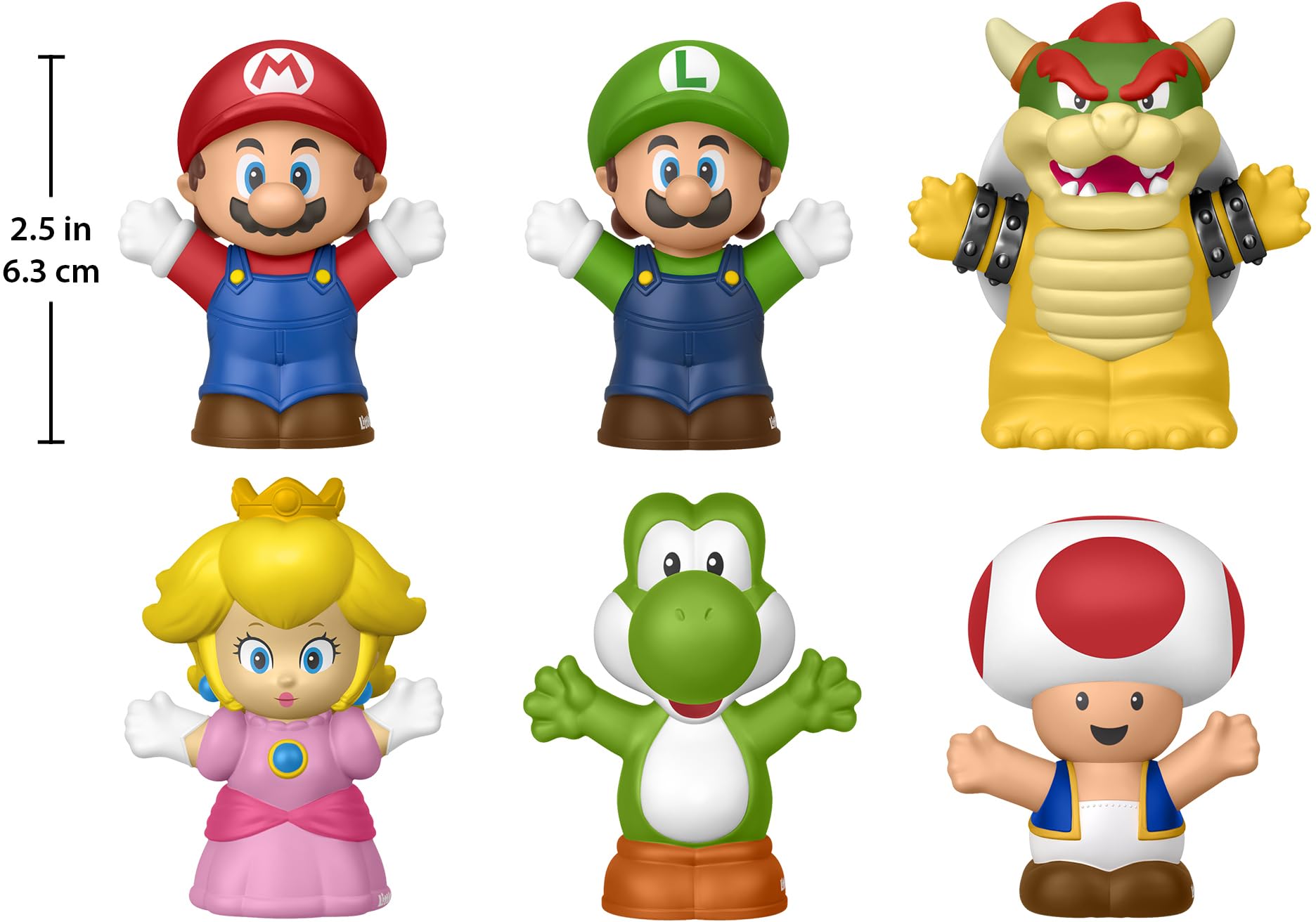 Fisher-Price Little People My Mario 6-Piece Character Figure Set 🍁 All In One Marketplace Canada