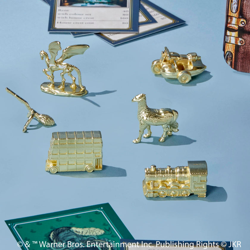 Monopoly Harry Potter Edition Board Game | A Magical Adventure at Hogwarts | Ages 8 and Up | 2 to 6 Players | Family Games | Gifts for Kids and Adults (English) 🍁 All In One Marketplace Canada