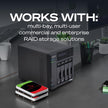 Seagate IronWolf Pro 12 TB Enterprise NAS Internal HDD – CMR 3.5 Inch, SATA 6 Gb/s, 7200 RPM, 256 MB Cache for RAID Network Attached Storage (ST12000NTZ01/ST12000NT001) 🍁 All In One Marketplace Canada