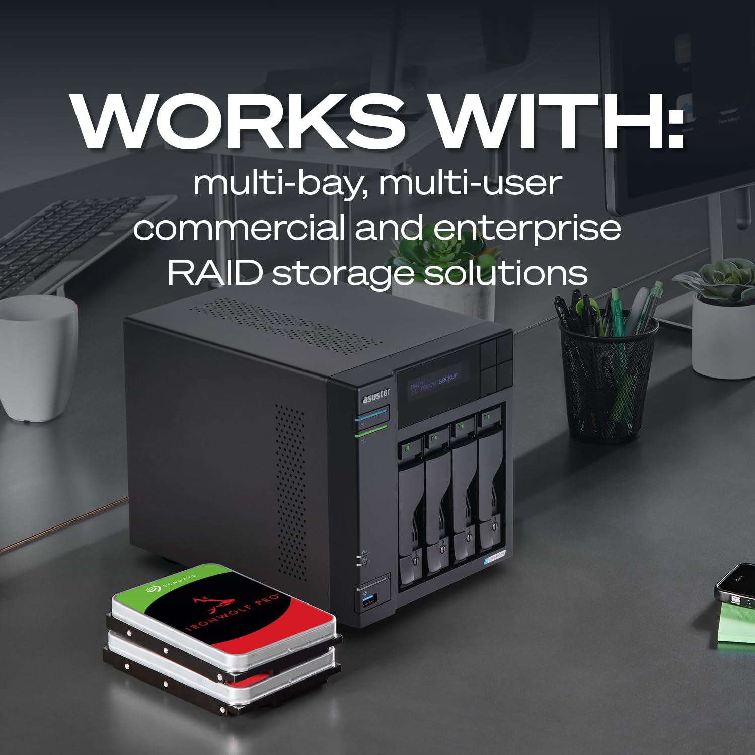Seagate IronWolf Pro 12 TB Enterprise NAS Internal HDD – CMR 3.5 Inch, SATA 6 Gb/s, 7200 RPM, 256 MB Cache for RAID Network Attached Storage (ST12000NTZ01/ST12000NT001) 🍁 All In One Marketplace Canada