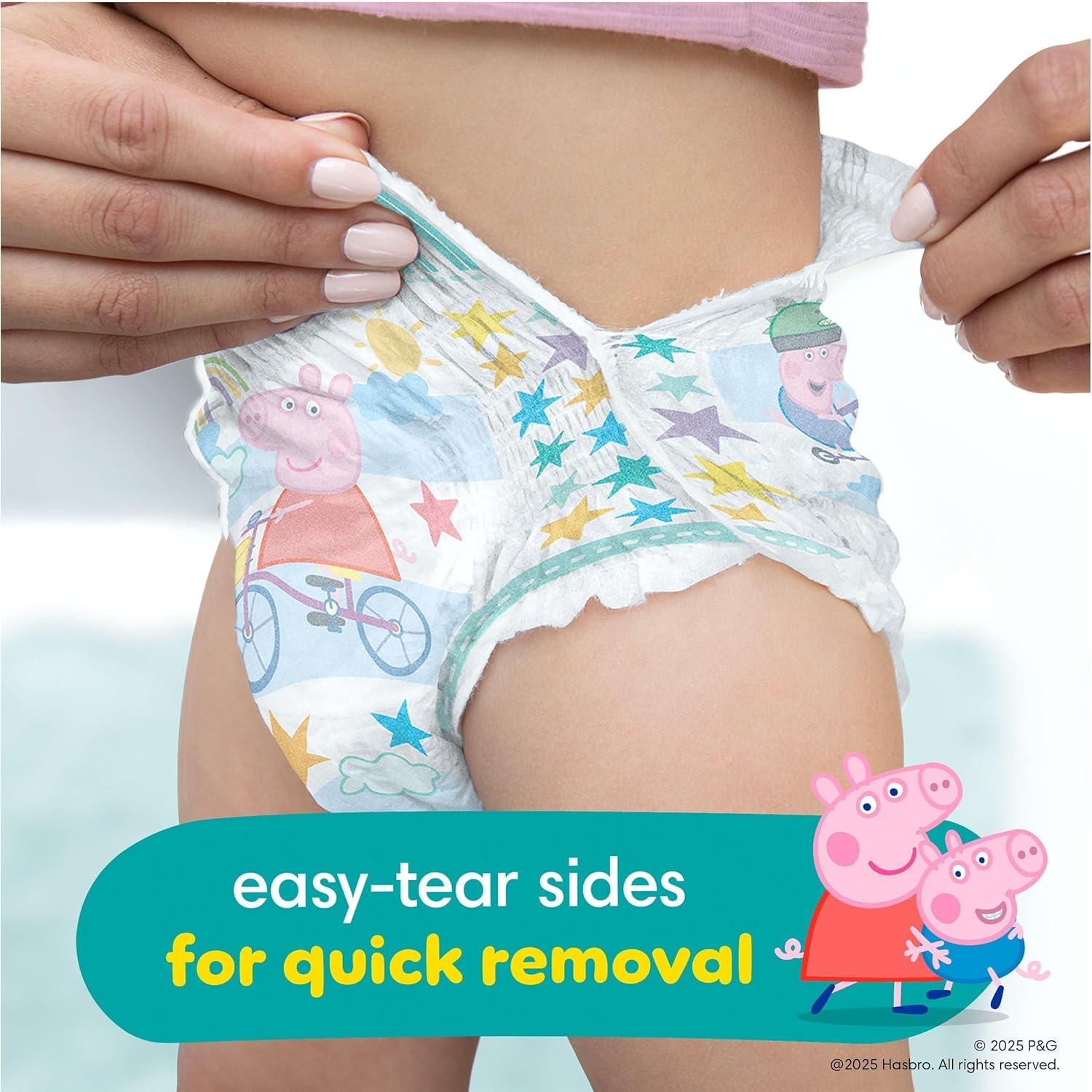 Pampers Easy Ups Girls & Boys Potty Training Pants, Size 5 (3T4T), Peppa Absorbent Training Underwear, Up to 100% Leakproof Day and Night, Hypoallergenic, 1 Pack (Count of 124) 🍁 All In One Marketplace Canada
