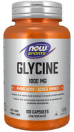 NOW Sports Glycine 1000 mg Vegetable Capsules, 100 Count 🍁 All In One Marketplace Canada