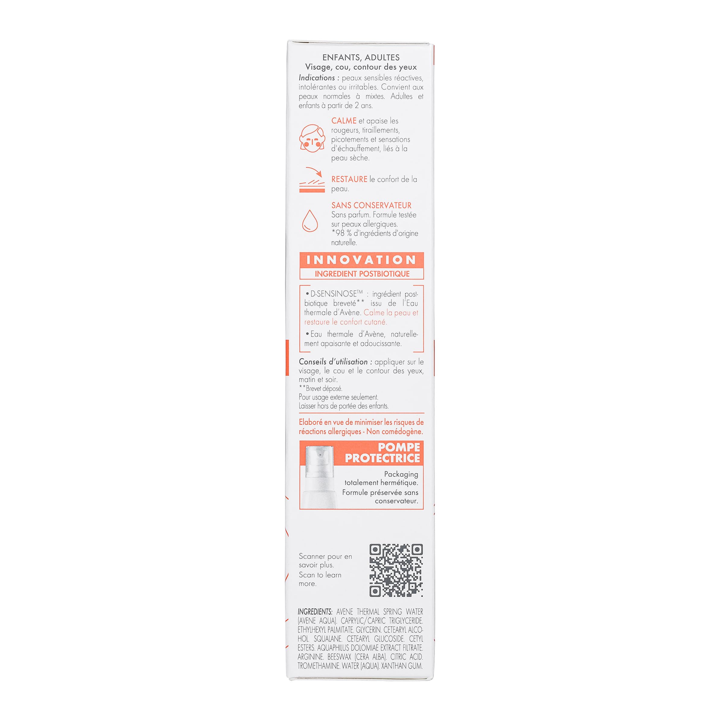 Eau Thermale Avene Tolerance Control Soothing Skin Recovery Cream, For all Hypersensitive, Reactive, Intolerant and Allergic skin, Normal to Combination skin, Tube with Sterile Cosmetic pump, Day Cream, 40 ml 🍁 All In One Marketplace Canada