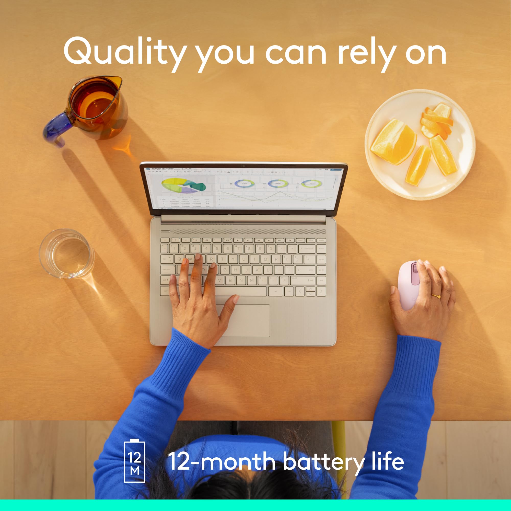Logitech M196 Bluetooth Wireless Mouse, Compact and Portable Mouse for Laptops, Tablets and More, 12-Month Battery, Smooth Tracking, Compatible with PC and Mac, Windows and macOS - Rose 🍁 All In One Marketplace Canada