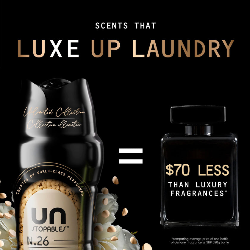 Downy Unstopables Unlimited Collection In-Wash Laundry Scent Booster Beads, No. 26, Fine Fragrance, Long-Lasting Fresh Scent Beads, 751 g 🍁 All In One Marketplace Canada
