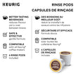 Keurig 3-Month Brewer Maintenance Kit, Includes Descaling Solution, Water Filter Cartridges & Rinse Pods, 7 Count 🍁 All In One Marketplace Canada