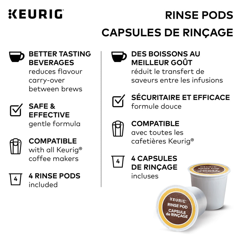 Keurig 3-Month Brewer Maintenance Kit, Includes Descaling Solution, Water Filter Cartridges & Rinse Pods, 7 Count 🍁 All In One Marketplace Canada