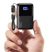INIU Power Bank, Smallest Portable Charger 10000mAh, 45W Fast Charging Mini Battery Pack with Detachable USB-C Cable, Flight-Safe Travel Powerbank for iPhone 17 16 15 Pro Max, Samsung S26, iPad, etc 🍁 All In One Marketplace Canada