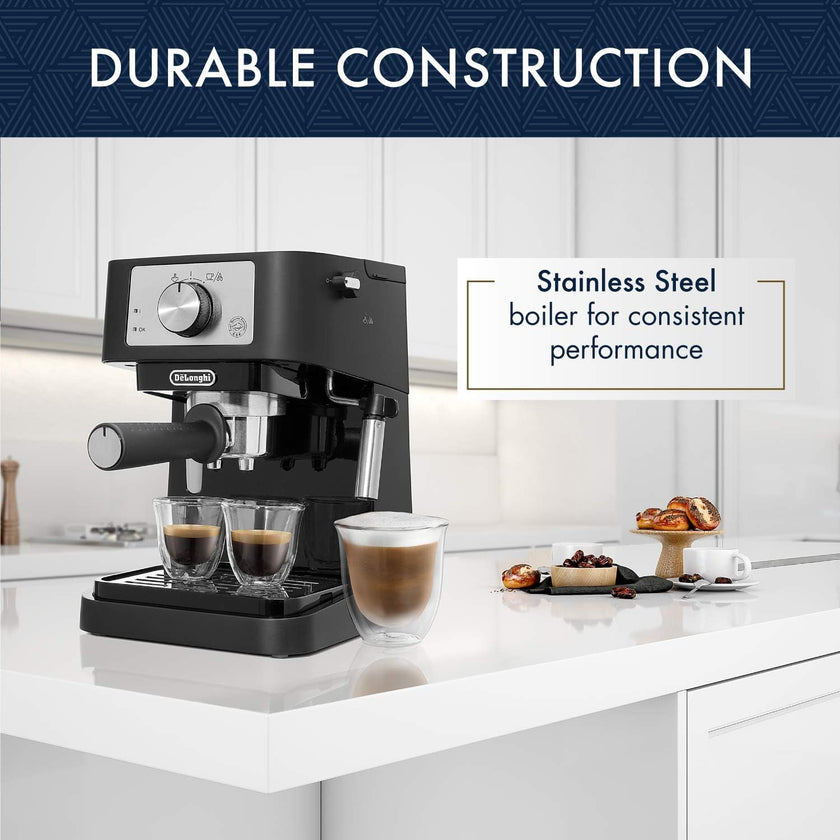 De'Longhi Stilosa Compact Manual Espresso Machine, Milk Frother 🍁 All In One Marketplace Canada