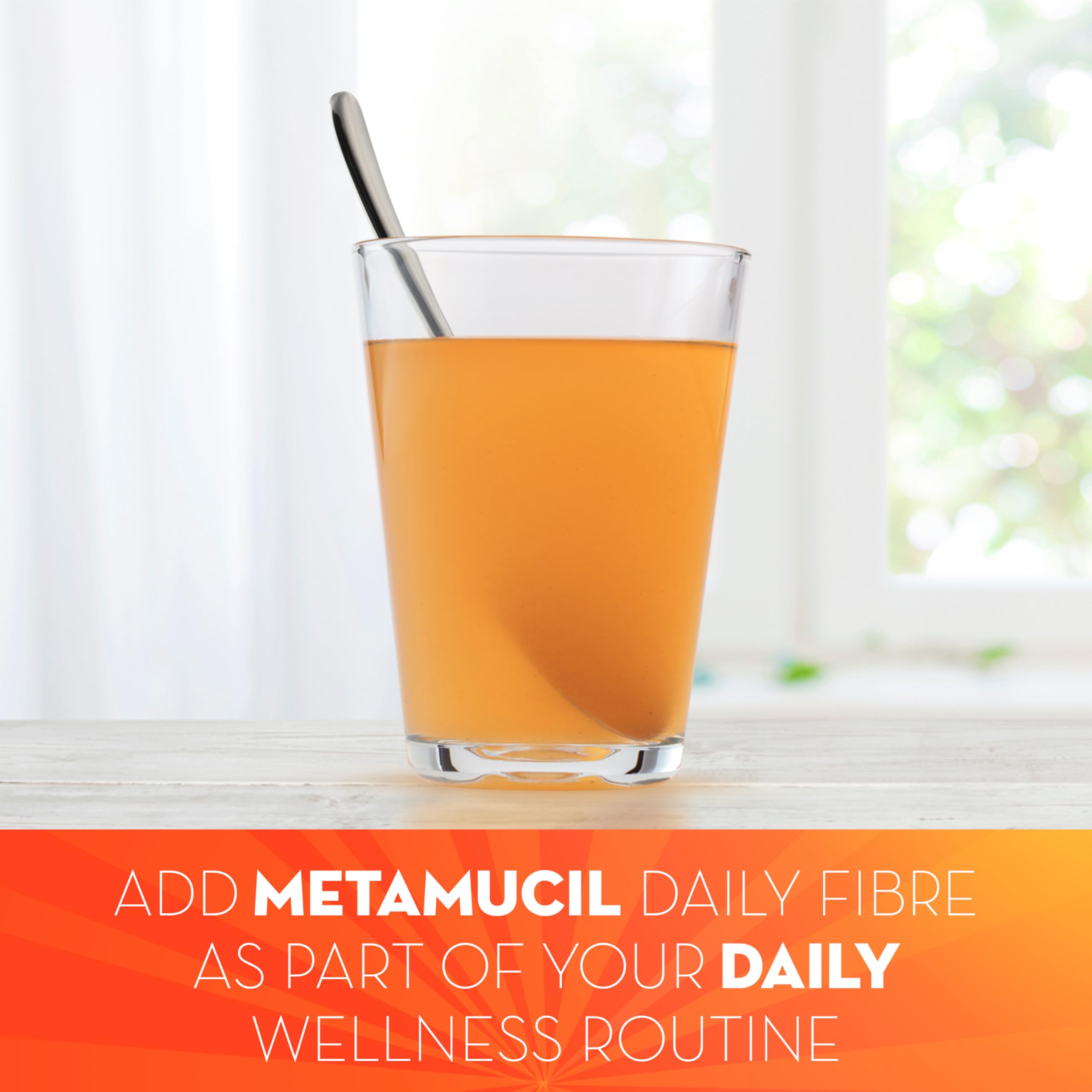 Metamucil Premium Blend, 4-in-1 Daily Fibre for Digestive Health, Plant-Based Psyllium Husk Powder Supplement, Sugar-Free with Stevia, Orange Flavored, 72 Servings 🍁 All In One Marketplace Canada