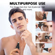 Nose Hair Trimmers for Men and Women-Rechargeable Ear Hair Trimmer-7IN1 Professional Painless Nose Clipper Eyebrow & Facial Hair Trimmer-IPX7 Waterproof Dual Edge Blades for Easy Cleansing-Black 🍁 All In One Marketplace Canada