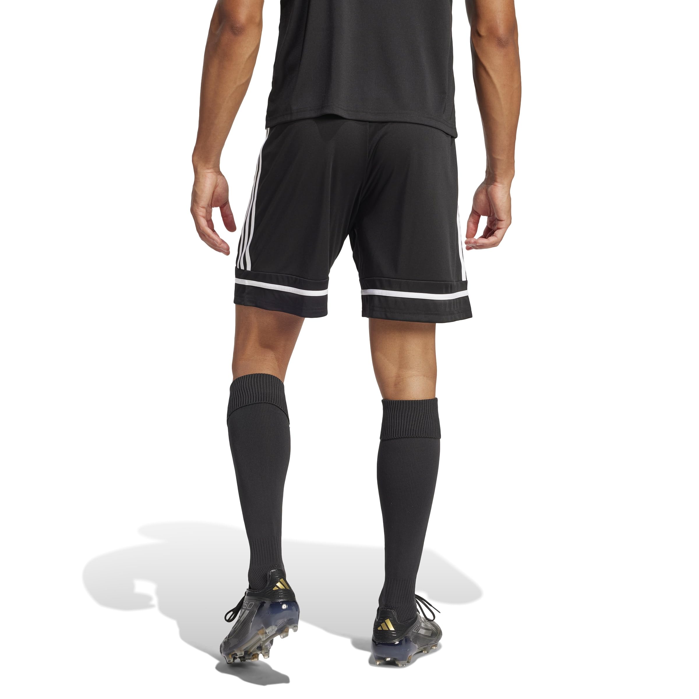 Adidas Men's Squadra 25 Shorts, Black/Black/White, Large 🍁 All In One Marketplace Canada