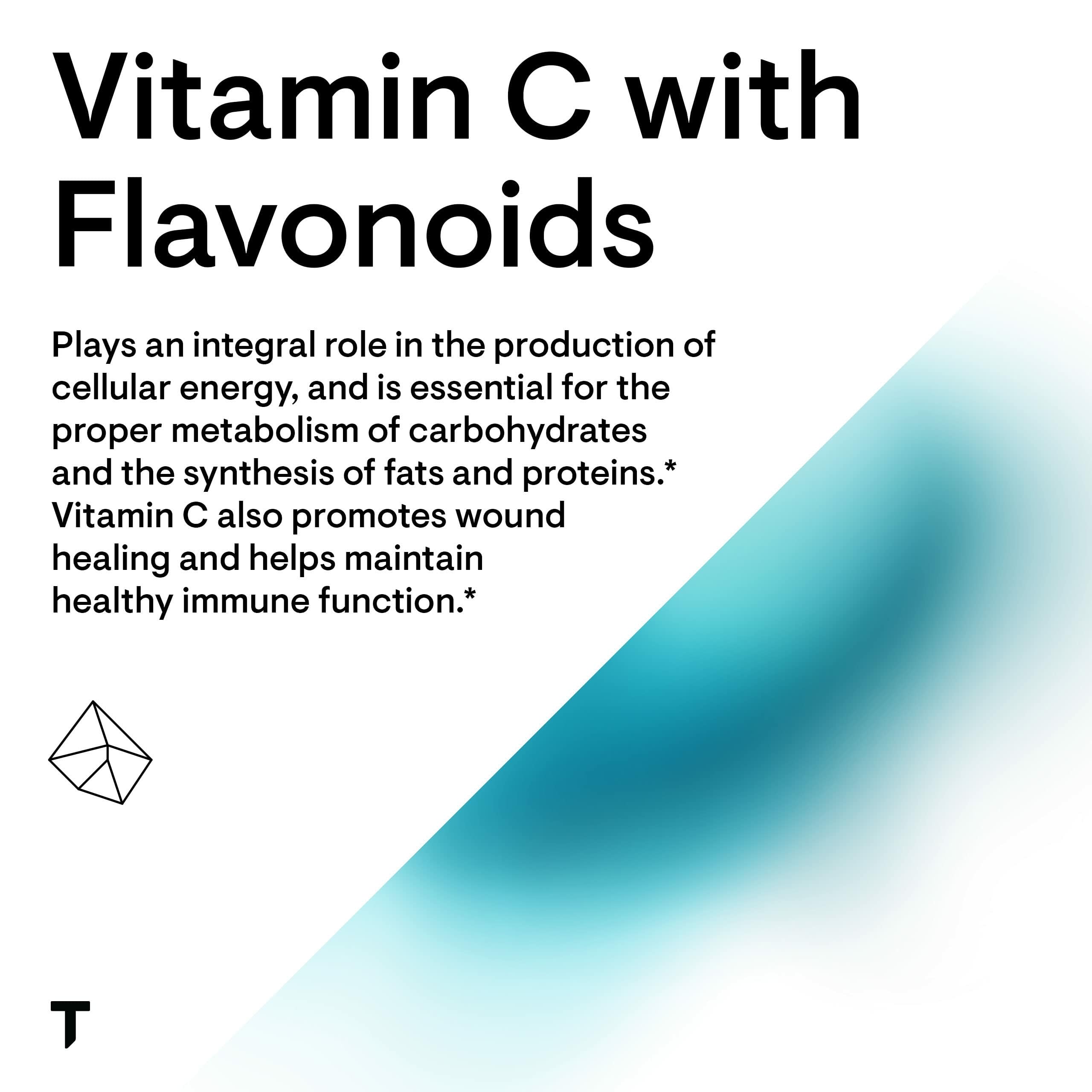 THORNE - Vitamin C with Flavonoids - Blend of Vitamin C and Citrus Bioflavonoids from Oranges, the Way They're Found Together in Nature - 90 Capsules 🍁 All In One Marketplace Canada