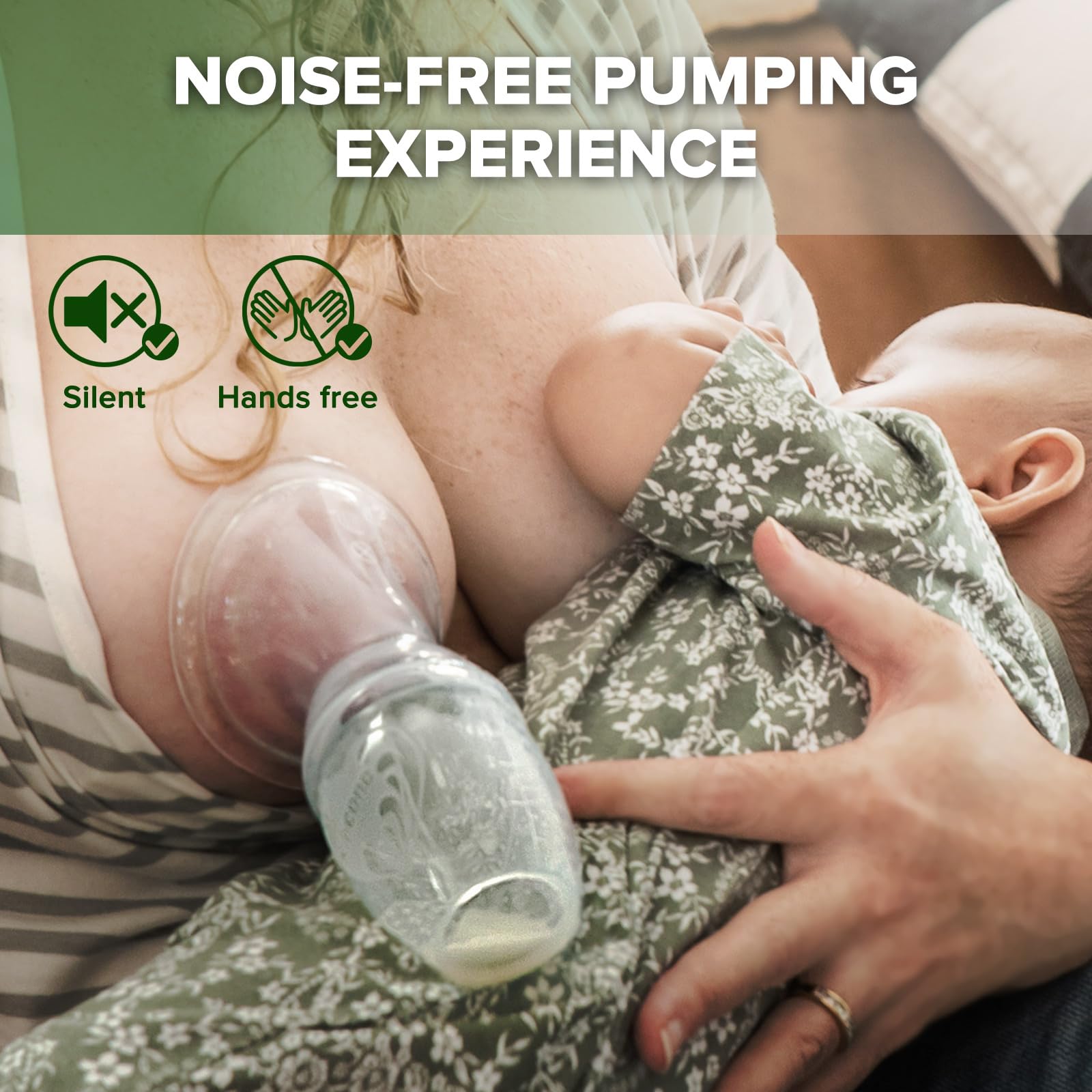 haakaa Manual Breast Pump for Breastfeeding, Silicone, Clear 4oz/100ml 🍁 All In One Marketplace Canada