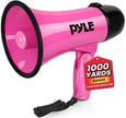 Pyle Megaphone with Siren – Loud Handheld Bullhorn with Voice Amplifier & Adjustable Volume – Portable PA System for Coaches, Cheerleading, Outdoor Events, and Emergency Use, 20W 🍁 All In One Marketplace Canada