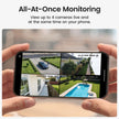 AOSU Security Cameras Outdoor Wireless, 2 Cam-Kit, No Subscription Required, Solar-Powered, Home Security Cameras System with 360° Pan & Tilt, Auto Tracking, 2K Color Night Vision, Easy Setup 🍁 All In One Marketplace Canada