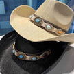 Summer Outdoor Ethnic Style Felt and Straw Cowboy Hat