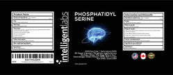 Intelligent Labs Phosphatidylserine Supplement 100mg | 90 High Strength Capsules | 100% Soy and Allergen Free | Pure Phosphatidylserine from Sunflower Lecithin 🍁 All In One Marketplace Canada