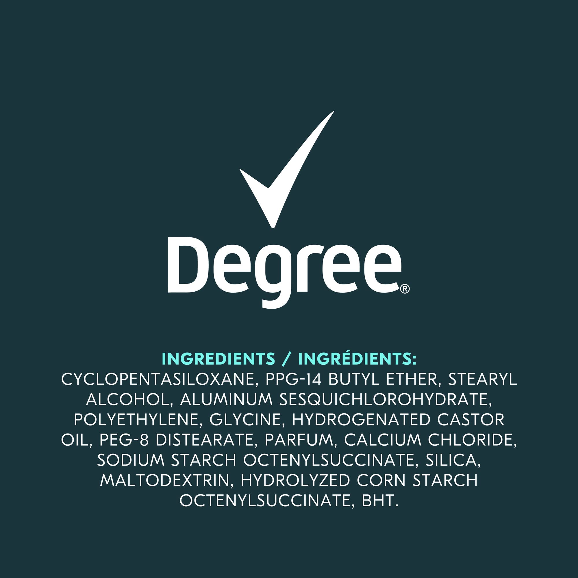 Degree Men UltraClear Antiperspirant Deodorant, Fresh, 72-Hour Sweat & Odour Protection With MotionSense Technology, 76g, Pack of 4 🍁 All In One Marketplace Canada