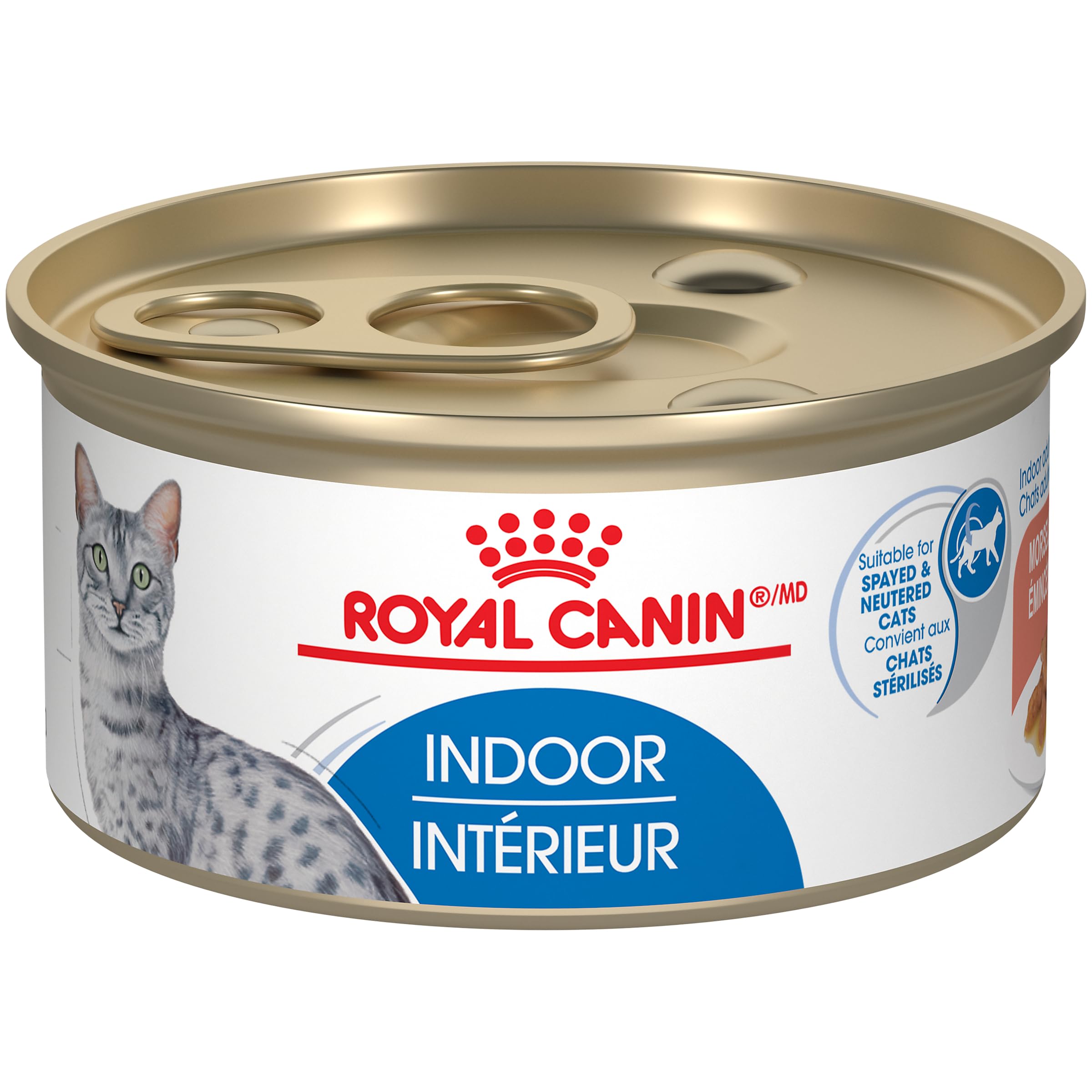Royal Canin Feline Health Nutrition Indoor Morsels in Gravy Canned Cat Food, 3 oz can (24-Count) 🍁 All In One Marketplace Canada