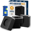 Anti Vibration Pads Washing Machine and Dryer (Set of 4) - Universal Washer Anti Vibration Pads with HexiGrip™ - Washing Machine Accessories & Leveling Pads - Vibration Dampening Mat 🍁 All In One Marketplace Canada