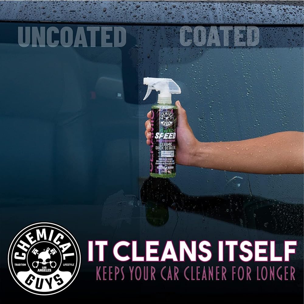 Chemical Guys HydroSpeed Ceramic Quick Detailer, Safe for Cars, Trucks, SUVs, Motorcycles, RVs & More, 473 ml 🍁 All In One Marketplace Canada