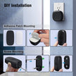 SECRUI Doorbell, Wireless Doorbell with 2 Receivers, Easy Installation, Adjustable Volumes, 58 Chimes, 1000Ft Operating Range, LED Indicator, Black 🍁 All In One Marketplace Canada
