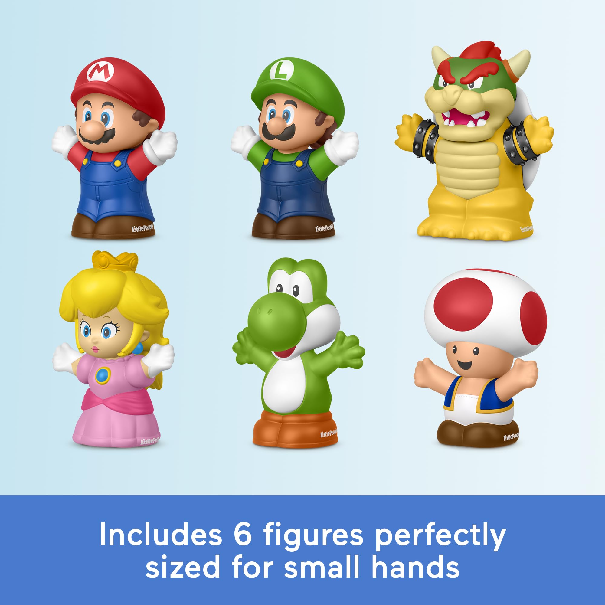 Fisher-Price Little People My Mario 6-Piece Character Figure Set 🍁 All In One Marketplace Canada