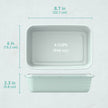 Bentgo Prep 1-Compartment Meal-Prep Containers with Custom-Fit Lids - Microwaveable, Durable, Reusable, BPA-Free, Freezer and Dishwasher Safe Food Storage Containers - 10 Trays & 10 Lids (Mint) 🍁 All In One Marketplace Canada
