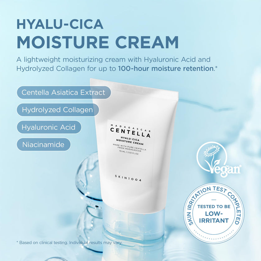 SKIN1004 Madagascar Centella Hyalu-Cica Moisture Cream 75ml 🍁 All In One Marketplace Canada
