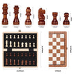 Joneytech Wooden Chess Set,11.5 inch Magnetic Chess Board Folding Design with Storage Travel Chess Game for Kids, Adults and Family Game Night 🍁 All In One Marketplace Canada