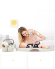 Skip Hop Diaper Caddy Organizer with Touch Sensor Night Light, Nursery Style, Oat 🍁 All In One Marketplace Canada