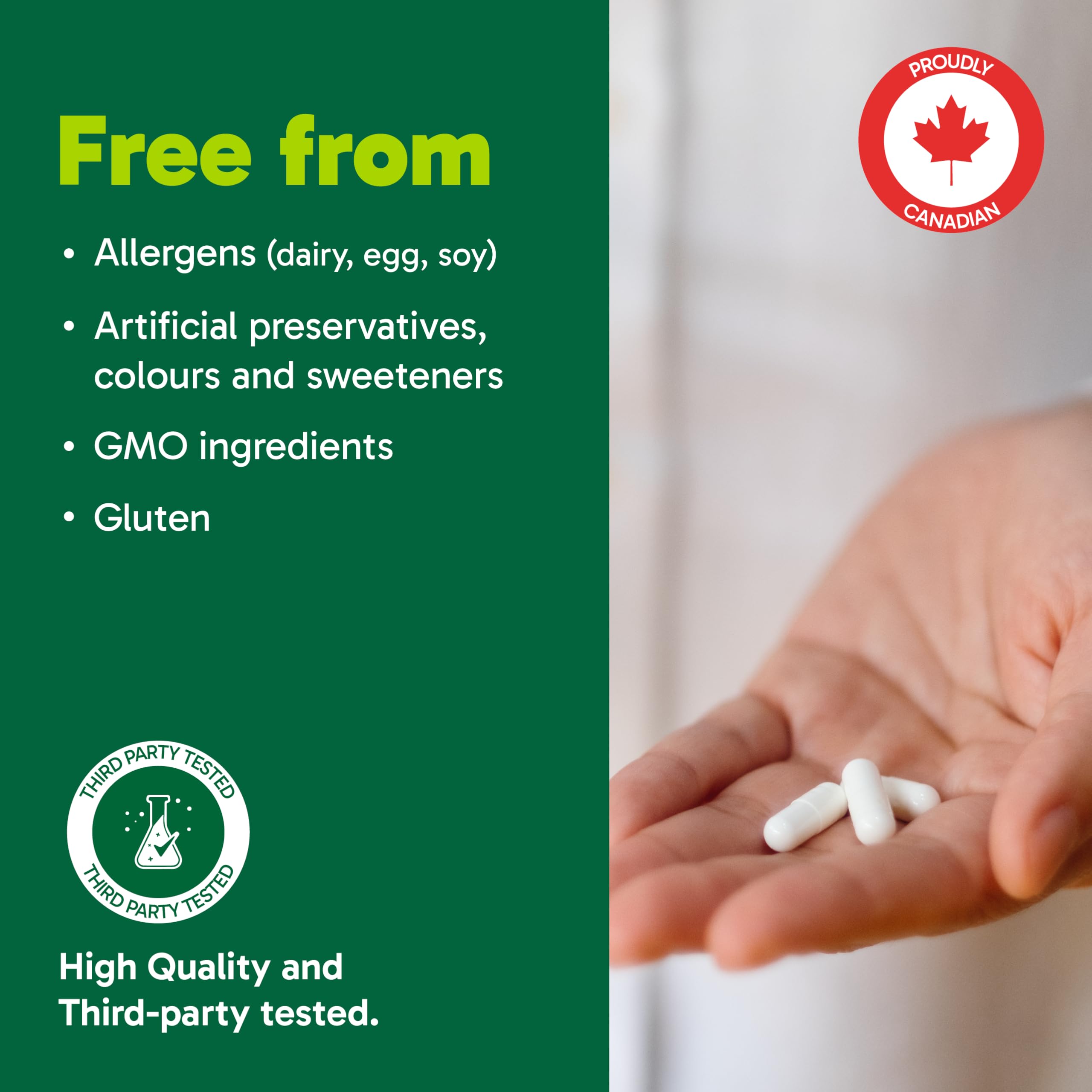 Organika Magnesium L-Threonate- High Absorption to Boost Magnesium Levels- 90vcaps 🍁 All In One Marketplace Canada