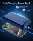 Power Bank Fast Charging 50000mAh- 22.5W Portable Charger USB C Quick Charge with 3 Outputs & 2 Inputs LED Display Huge Capacity External Battery Pack for iPhone, Samsung, iPad etc 🍁 All In One Marketplace Canada